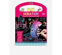 Avenir Kids Scratch Travel To the Magical World Activity Book