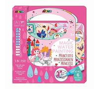 Avenir 6301777 Colouring Game Princesses, 3-in-1 Creative Set with Games, Stickers and Colouring Pictures, DIY, Activity Pad for Children from 3 Years