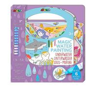 Avenir Magic Water Painting Kit - Underwater Colouring Game, 3-in-1 Set - Travel, Ages 3+