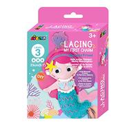 Avenir | My First Lacing | Charm Mermaid Friends | First Sewing for Ages 3+ | Develop Sewing and Stitching Skills, Multi Colours