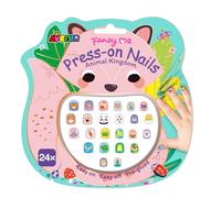 Avenir Nail Art Sticker Set, Animals Kingdom, Portable