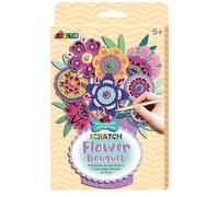 Avenir Scratch Flower Bouquet | Creative Craft Kit for kids from 5 years