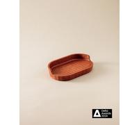 'Avenir Soap Dish' Rectangular Design Plastic Terracotta Cosmic Terracotta One Size