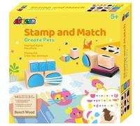 Avenir Stamp and Match Create Pets - Stamp Art Kit