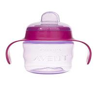 AVENT Philips 200 ml 6M+ Drinking Cup with Spout Drinking Bottle Bottle 1 Pack (1 Pack), Pink