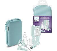 Philips Avent Essential Baby Care Set With 9 Accessories - Light Sky Blue