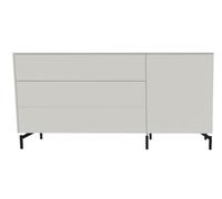 Aventa sideboard Müller Möbelwerkstätten preferred combination 1 melamine white / metal base - MUELLER AVENTA KOM 1 WEI FUSS