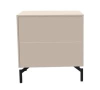 Aventa sideboard Müller Möbelwerkstätten preferred combination 10 melamine cashmere grey / metal base - MUELLER AVENTA KOMB 10 KASC FU