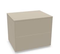 Aventa sideboard Müller Möbelwerkstätten preferred combination 10 melamine stone grey / plastic glides - MUELLER AVENTA KOMBI 10 STEIN KU