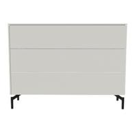 Aventa sideboard Müller Möbelwerkstätten Preferred combination 12Melamine white / metal base - MUELLER AVENTA KOMBI 12 WEI FUS