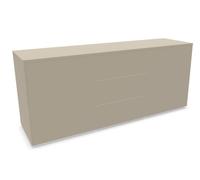 Aventa sideboard Müller Möbelwerkstätten preferred combination 5 melamine stone grey / plastic glides - MUELLER AVENTA KOMBI 5 STEIN KUN