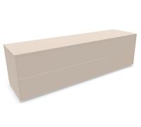 Aventa sideboard Müller Möbelwerkstätten preferred combination 6 melamine cashmere grey / plastic glides - MUELLER AVENTA KOMBI 6 KASCH KUN