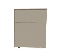 Aventa sideboard Müller Möbelwerkstätten preferred combination 8 melamine stone grey / plastic glides - MUELLER AVENTA KOMBI 8 STEIN KUN