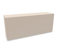 Aventa sideboard Müller Möbelwerkstätten preferred combination 9 melamine cashmere grey / plastic glides - MUELLER AVENTA KOMB 9 KASC KUN