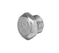 Aventics SI1 G3/8'' Sintered Bronze Compact Pneumatic Muffler