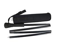 Aventik Fold-able Wading Staff Water Depth Safety Warning Sign, Coated Adjustable Stainless Steel Core, T7075 Aluminum Body Corrosion Resistance fly fishing wading staff (WS091)