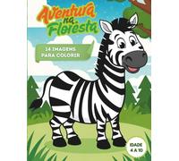 Aventura na Floresta: Livro com 14 Imagens de animais para colorir