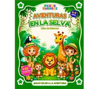 Aventuras en la Selva de Peque Duendes: Libro de Colorear y Actividades para Niños de 2 a 8 años | Trazo Grueso, Aprendizaje Temprano, Formas y Conteo Preescolar. ("Las Aventuras de Peque Duendes)