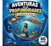 Aventuras en las Profundidades: La Historia de Jonás para colorear actividades bíblicas para niños de 3 a 7 años