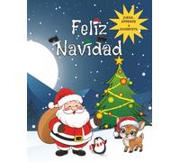 ¡Aventuras Navideñas!: Libro de Actividades. ¡Laberintos, sopas de letras, colorea y mucho más! Ideal para niños de 5 años en adelante.
