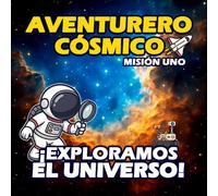 Aventurero Cósmico: Misión Uno - ¡Exploramos el Universo!: Un viaje interactivo por el espacio para niños - con ciencia real y un certificado oficial de explorador espacial para imprimir.
