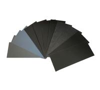 Aventurine 12pcs Sandpaper 800 to 5000 Grits, Wet and Dry Sandpaper 9x3.6 Inch for Cars Polishing Metals Walls Wood Furniture Sanding, 800 1200 1500 2000 3000 5000 Grit Wet/Dry Sandpaper Sheets Kit