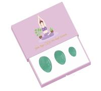 Aventurine Yoni Egg Kege Ball 100% Natural Jade Women Kegel Exerciser Drilled and Undrilled Feminine Balls-Undrilled with Box