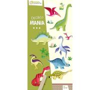 Avenue Mandarine - Ref CC047C - Decalco Mania Decal Transfers - Dinosaurs - 2 Sheets Featuring up to 20 Transfers, Instructiomns Included, Suitable for Ages 5+