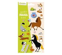 Avenue Mandarine CC063C - DÉCALCO'MANIA - 2 sheets of about 20 transfers - From 5 years old - PETS THEME - Children's Creative and Leisure Activity - DIY
