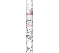 Avenue Mandarine - Ref GY080C - Graffy Roll 5m Colouring Poster - Princesses & Knights - 90gsm Drawing Paper, 50cm Design Repeated 10 Times, Ideal for Group Activities