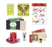 Avenue Mandarine PACK2C - Un pack décoration Noël papier - déal pour préparer les fêtes et occuper les enfants (vacances, loisirs…)