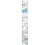 Avenue Mandarine - Ref GY081C - Graffy Roll 5m Colouring Poster - Pirates & Mermaids - 90gsm Drawing Paper, 50cm Design Repeated 10 Times, Ideal for Group Activities