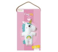 Avenue Mandarine - Ref KC066C - Little Couz'in Sewing Introductory Activity Box - Alicia the Unicorn - Includes Felt, Thread, Wadding, Full Instructions Supplied, Suitable for Ages 6+