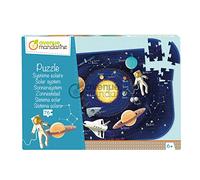 Avenue Mandarine - Ref PU017C - 76-Piece Puzzle - Solar System - 2.25mm Cardboard, Poster for Guidance Included, Translation Sheet Included, Suitable for Ages 6+