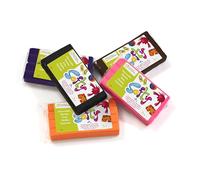 AVENUE MANDARINE SO0870005K02C - Set of 5 Softy Clay - 500g - Modelling for Children - 5 Complementary Colours Pink, Orange, Violet, Brown, Black - Very Soft