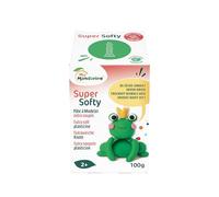 AVENUE MANDARINE SO0880100600C - A 100 G Box of Softy Modelling Clay - from 2 Years Old - Green Colour - Very Soft Dough - Children's Creative Leisure Activity