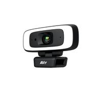 AVer CAM130 Compact 4K webcam with built-in light ring for professional use