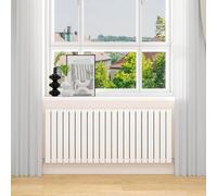 AVER-GROWTH 600X1428mm Horizontal Single Flat Panel Designer Radiator White