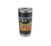 Average Break Dancer B-Girling Stainless Steel Insulated Tumbler