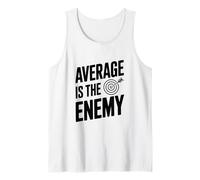 Average is The Enemy Tank Top
