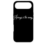 Average Is The Enemy Training Workout Running Fitness Gym Case for iPhone Air