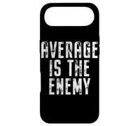 Average Is The Enemy Training Workout Running Fitness Gym Case for iPhone Air
