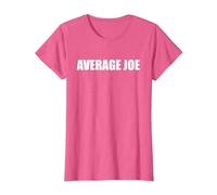 Average Joe T-Shirt, Women, Pink Heather, X-Small
