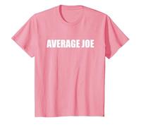 Average Joe T-Shirt, Youth, Pink, 2T