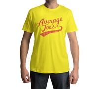Average Joes Gym T Shirt (UK, Alpha, M, Regular, Regular, Yellow)