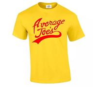 Average Joe's Men's T-Shirt Comedy Film Movie Sport T-Shirts Gift Funny Shirt-Yellow-XL