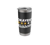 Average Kickboxer Martial Artist Muay Thai Stainless Steel Insulated Tumbler