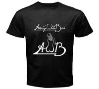 Average White Band Awb Logo Funk R&B Soul Band Mens T-Shirt Black XL
