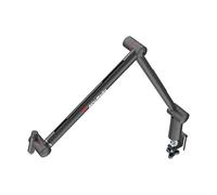AVerMedia BA311. Product type: Desk stand Base type: Desk mount base Product colour: Black. Weight: 2.6 kg Microphone-arm total length: 87 cm Folded width: 13.3 cm