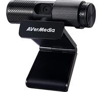 AVerMedia PW313 Live Streamer CAM - Full HD 1080p/30fps Webcam for video calling, Works with Skype, Zoom, FaceTime, Hangouts, PC/Mac/Laptop/ - Black